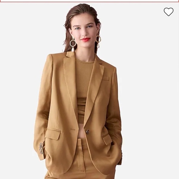 J Crew Tall Alfie blazer in Gramercy twill BK026
